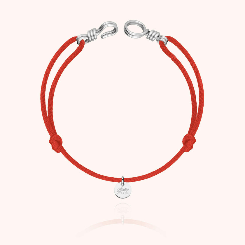 Women's Cord Bracelet, Silver 925