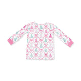 Bow Trellis Tree - Long Sleeve Loungewear Set