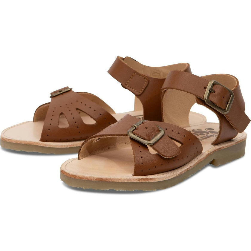 Pearl Sandal Chestnut Brown, Brown