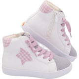 Taylor Hightop Sneaker, White