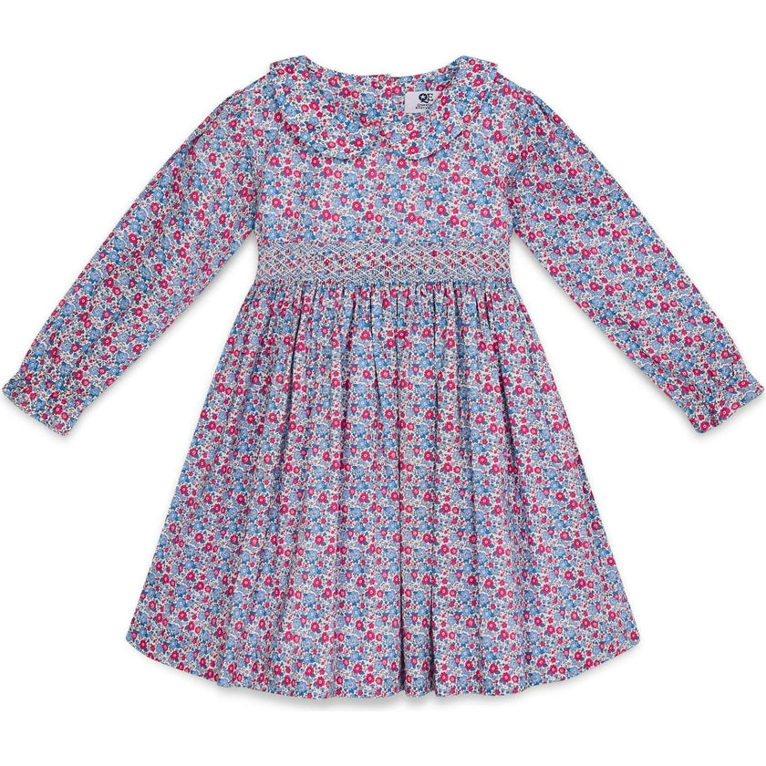 Smocked Girls Dress Frida