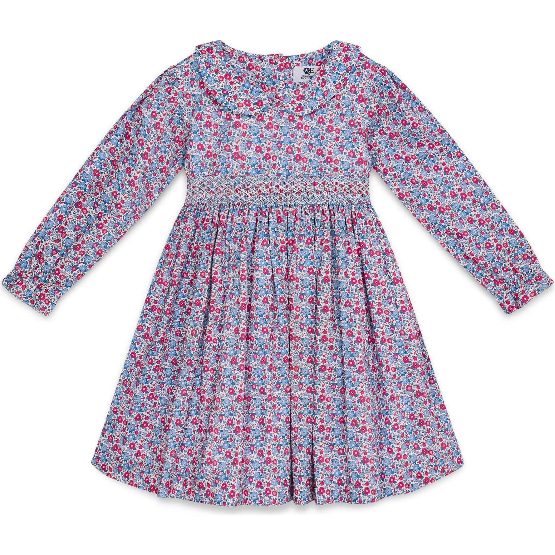 Smocked Girls Dress Frida