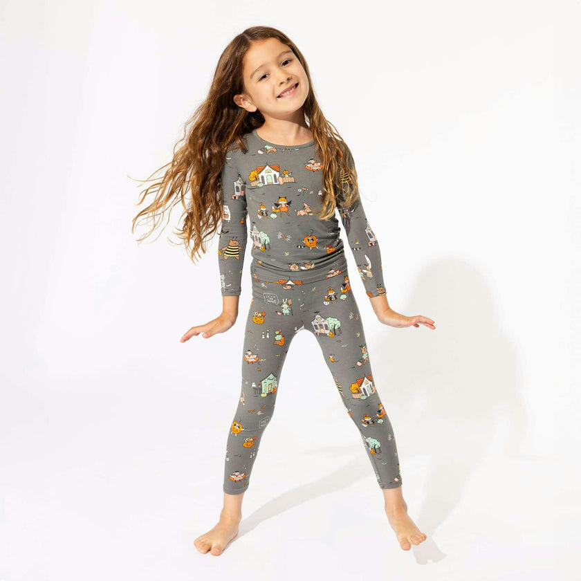 Trick or Treaters Bamboo Kids Pajamas