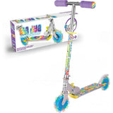 Ozbozz Tie Dye Foldalbe Scooter - Light UP Wheels