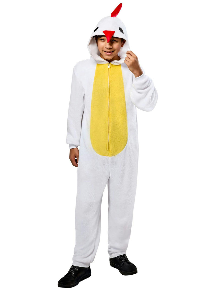 Kids' Chicken Zipsters Costume