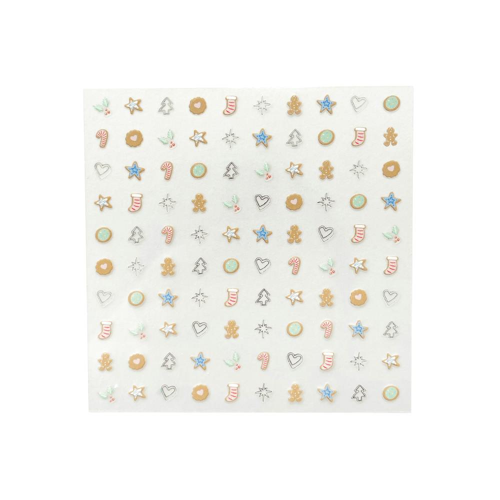 Baking Spirits Bright Nail Stickers
