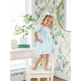 Collared Hydrangea Smocked Dress (FINAL SALE)