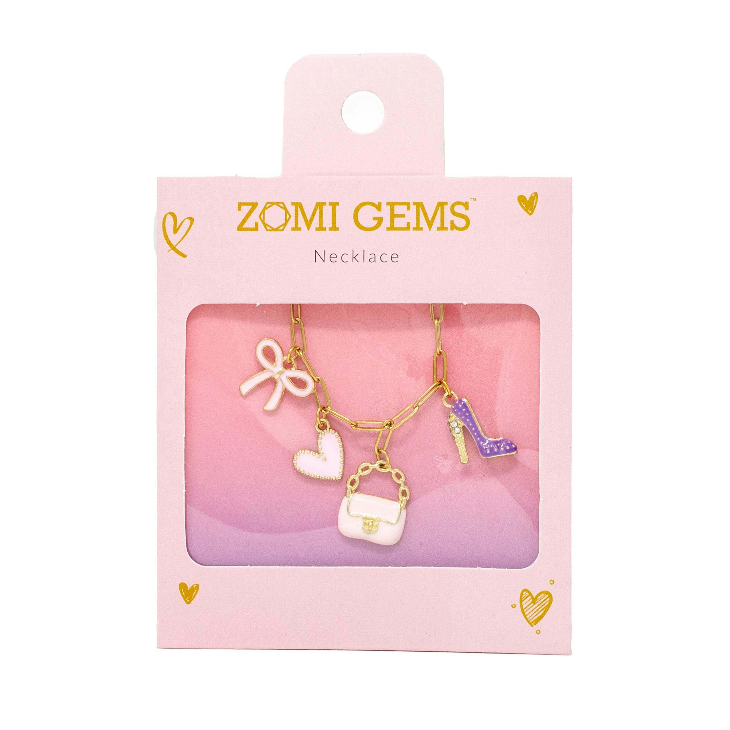 Fashion Multi Charm Necklace