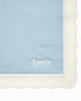 Cashmere Blanket in Blue