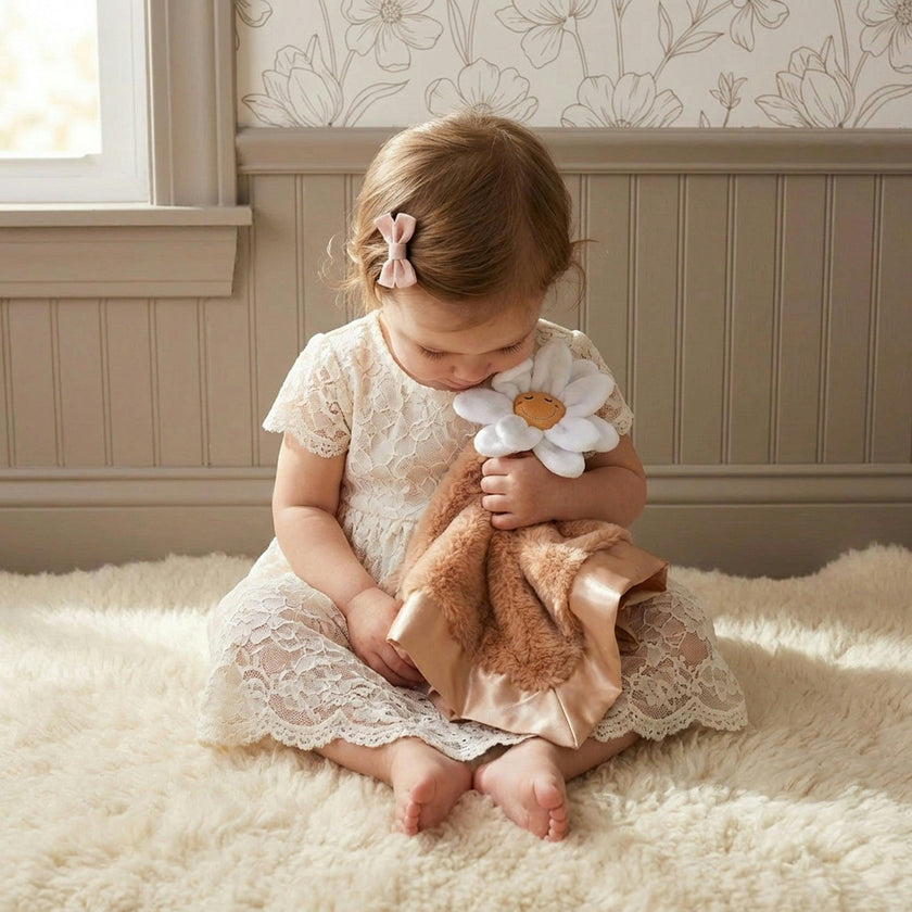 Little Flower Lovey Blanket
