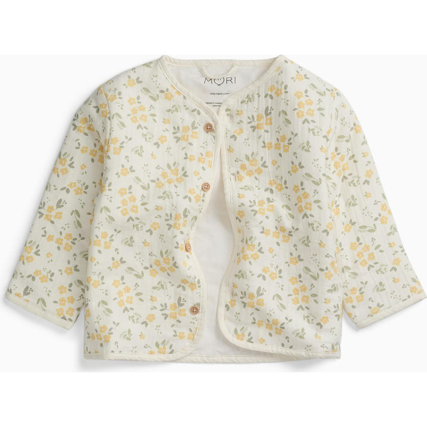 Floral Muslin Padded Jacket