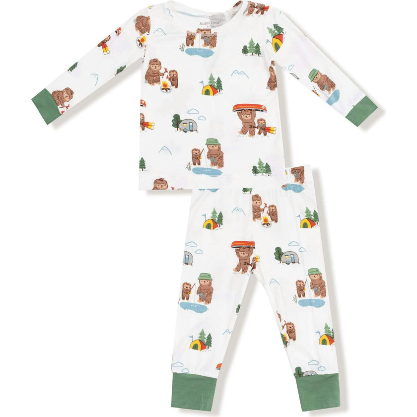 Bigfoot Camping - Long Sleeve Loungewear Set