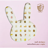 Bunnies In The Garden Nail Stickers