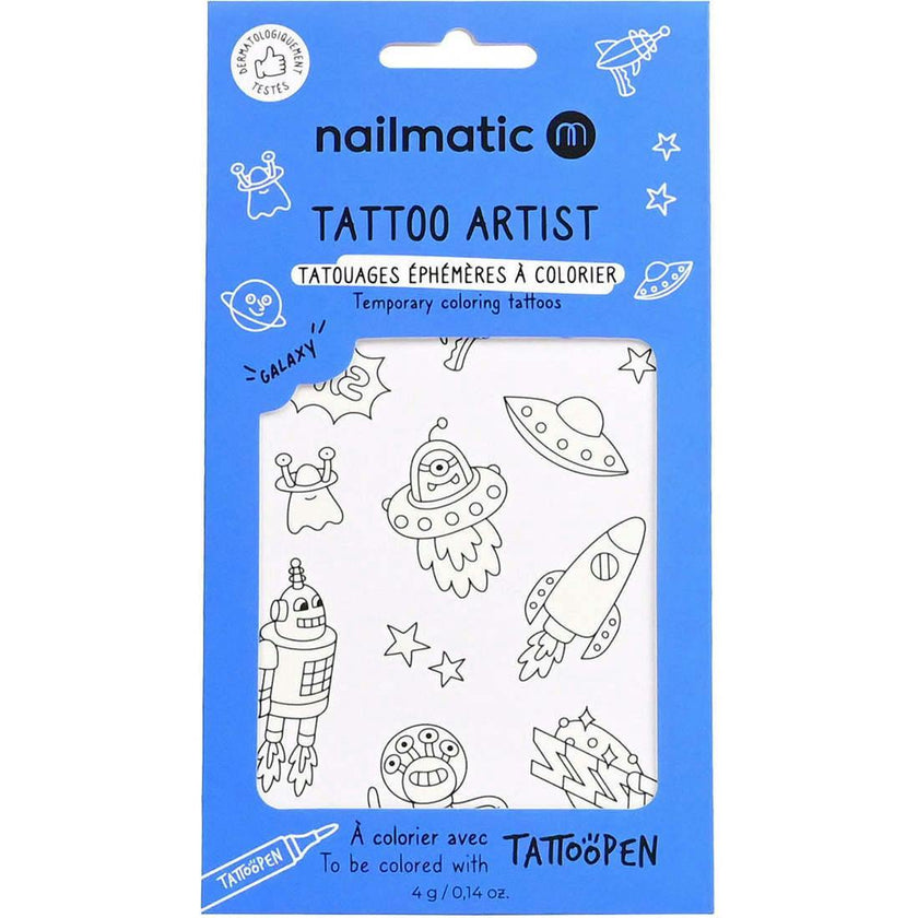 Tattoo Temporary for Kids GALAXY