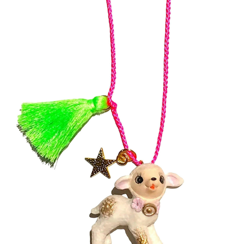 LA LA THE LAMB NECKLACE