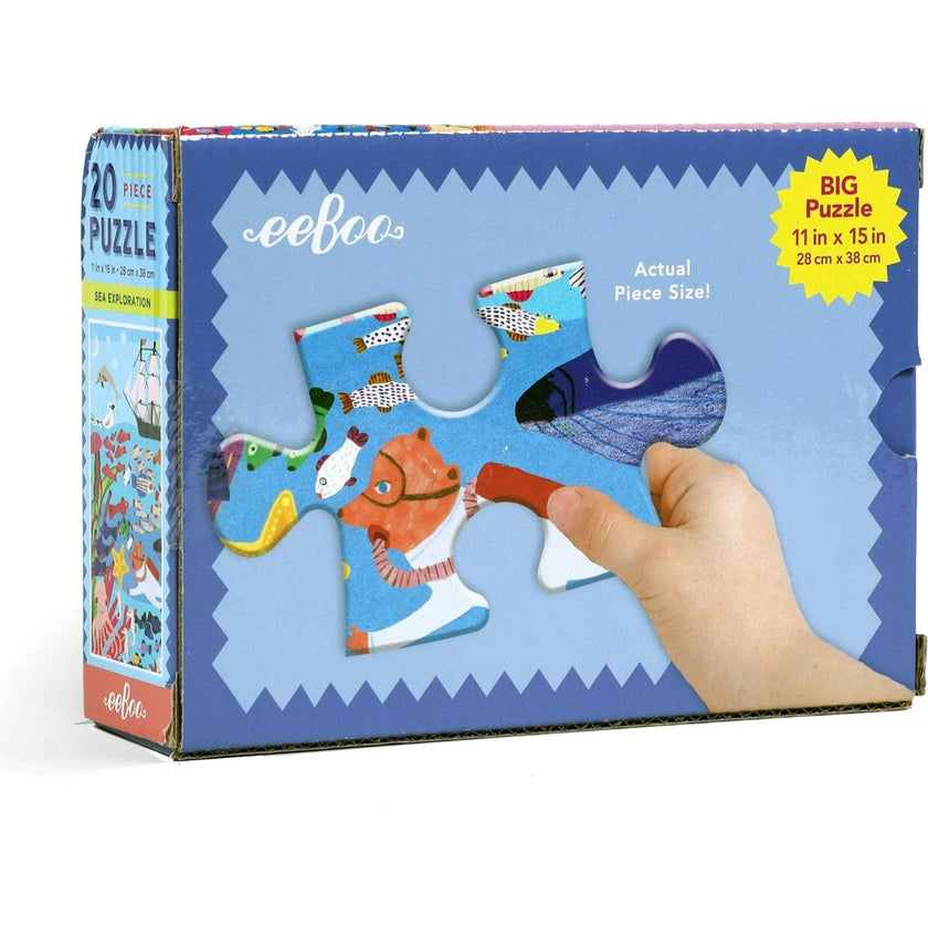 Sea Exploration 20 Piece Big Puzzle