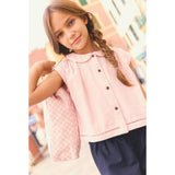 BONTON Gelato Pink Lorelei Blouse