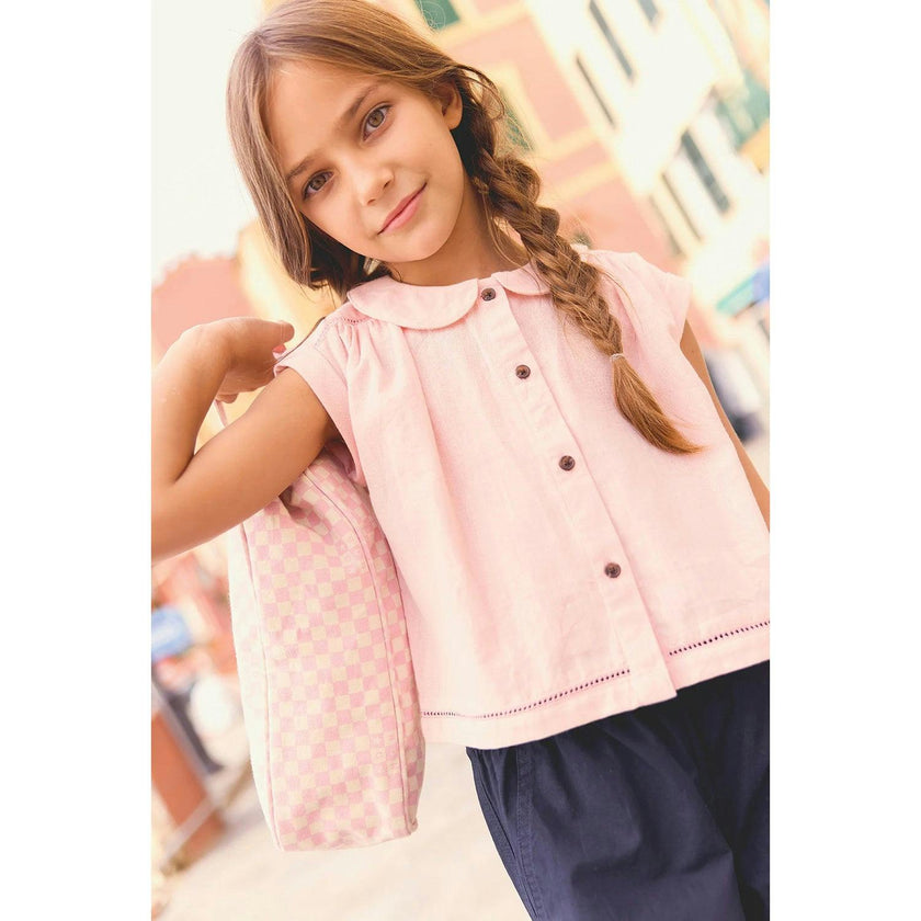 BONTON Gelato Pink Lorelei Blouse