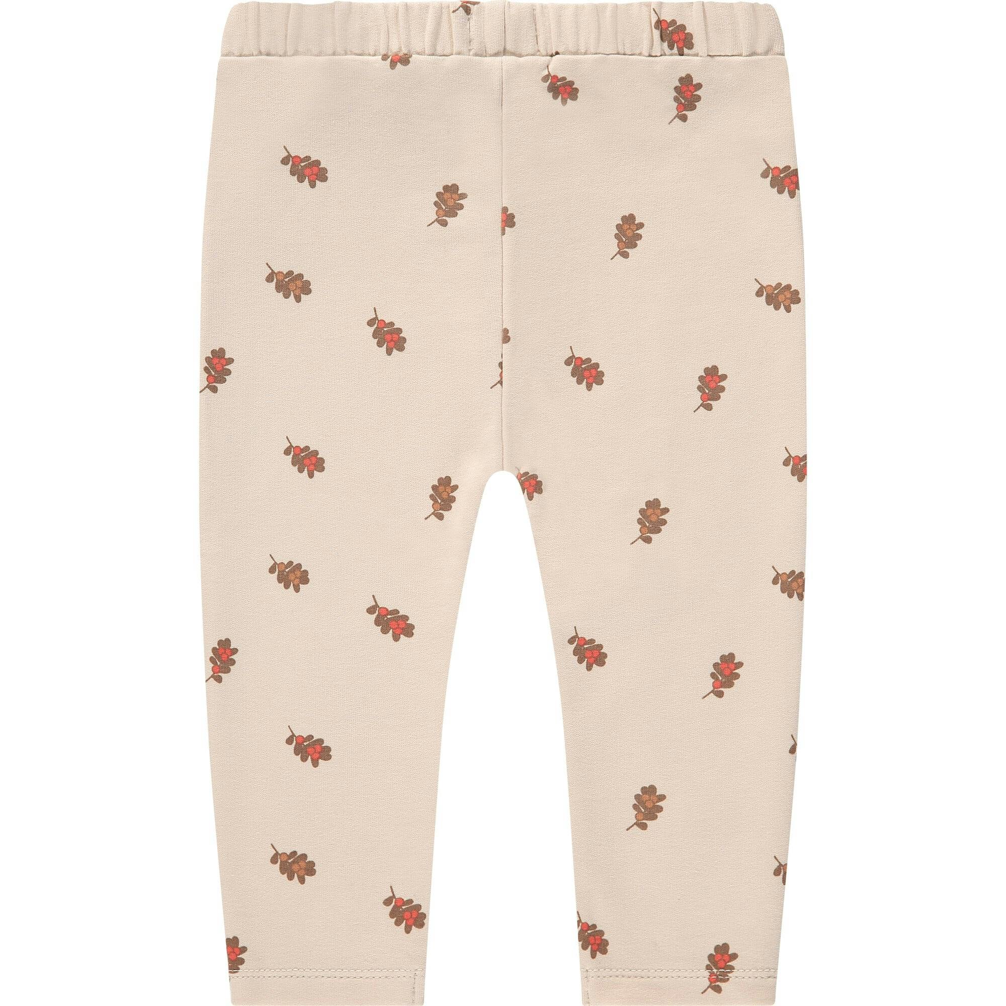 Leaf Print Sweatpants