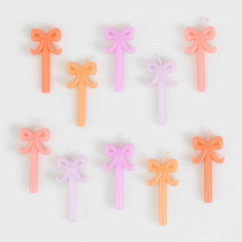 Mini Bow Candles