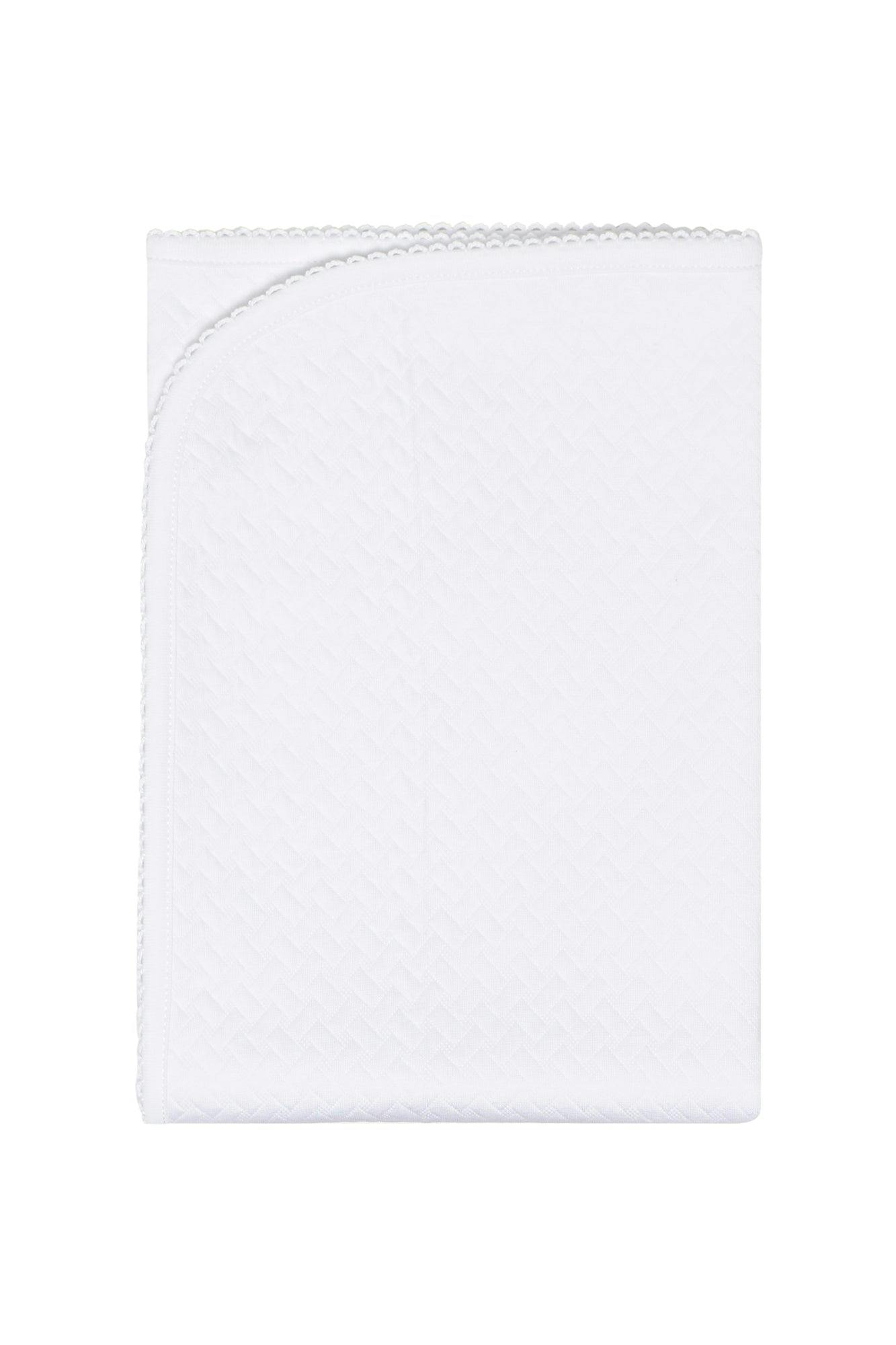 Basket Weave Baby Blanket