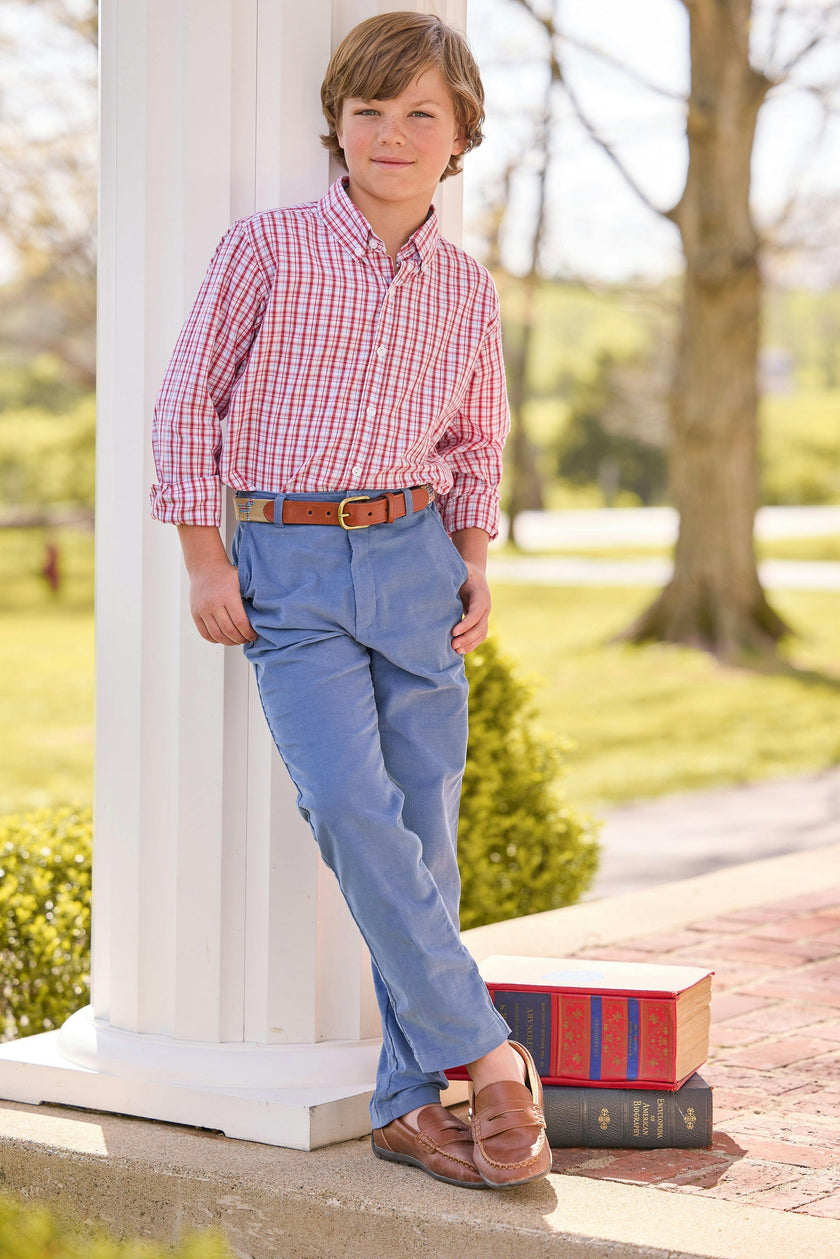 Classic Pants - Stormy Blue Corduroy