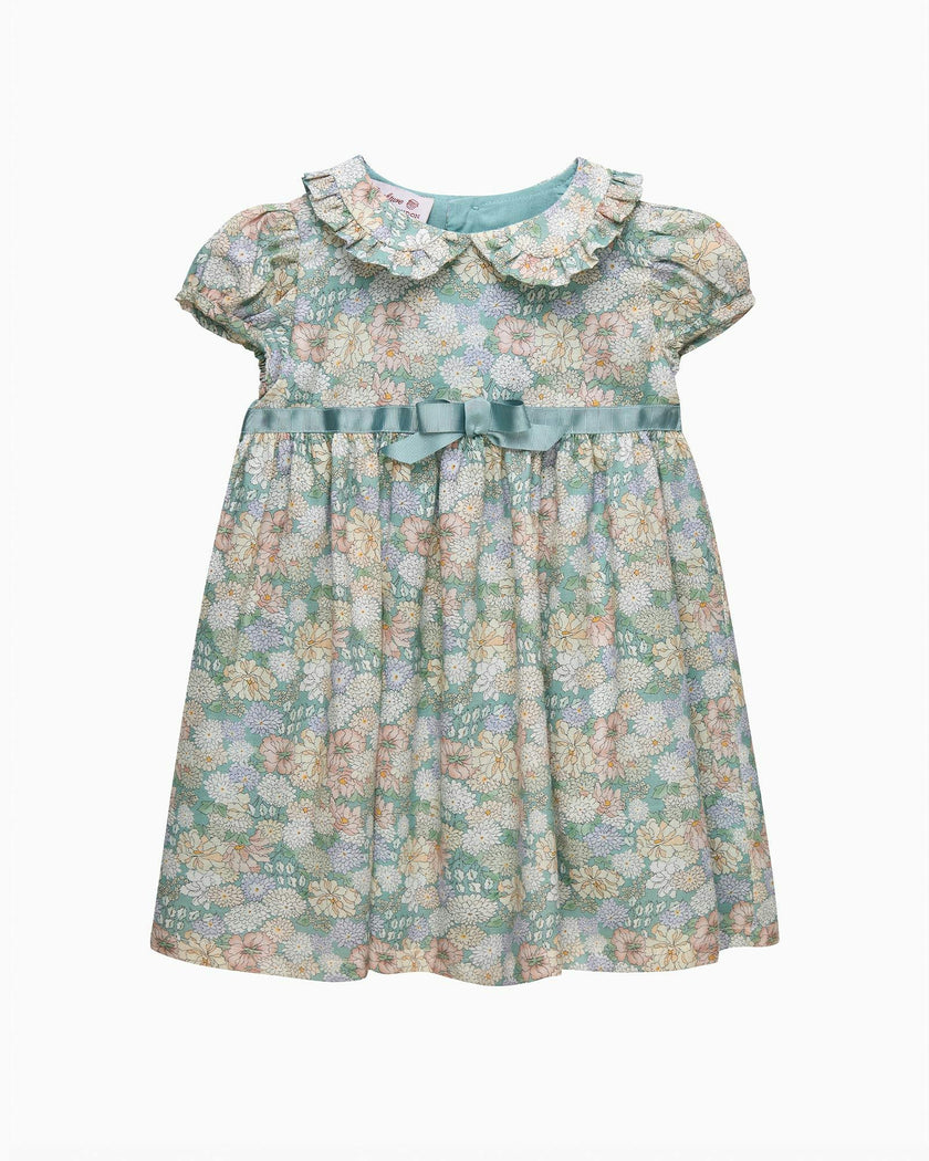 Baby Mabel Floral Pie Crust Dress