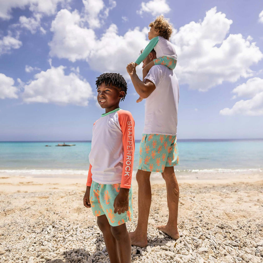 Men's Sustainable Comfort Lined Drawstring Swim Short