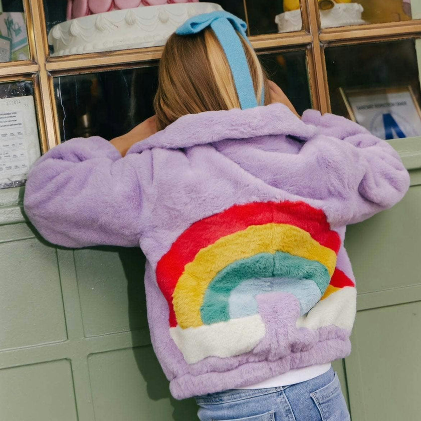 Lavender Sky Faux Fur