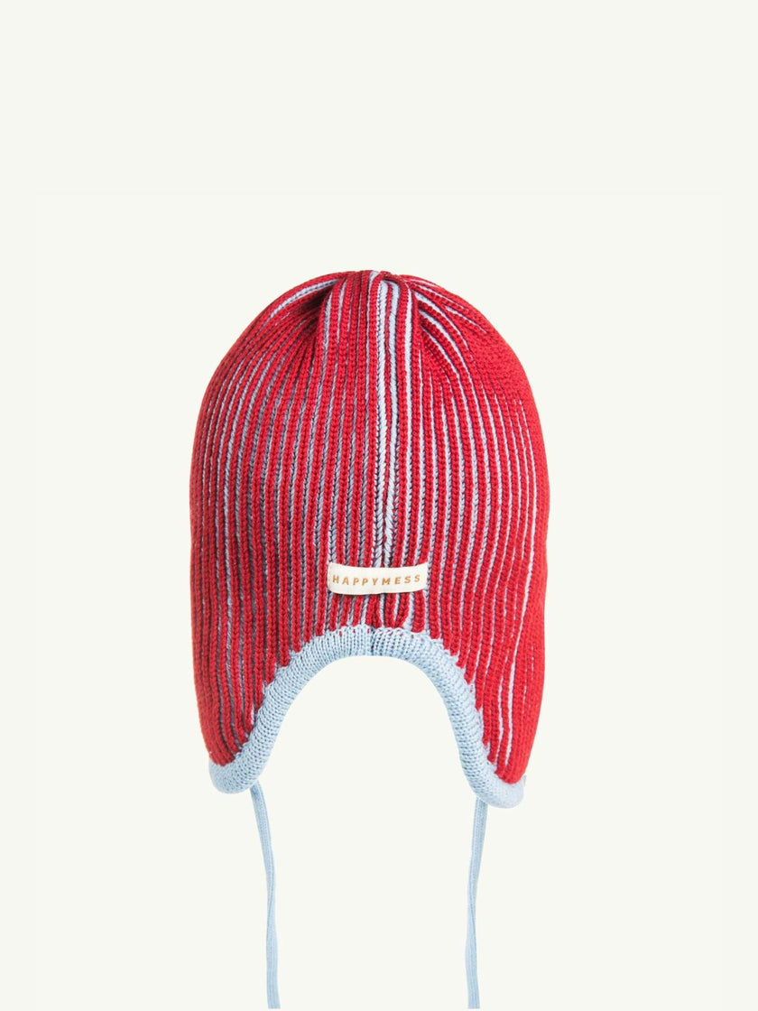children's merino pilot cap - polar bear