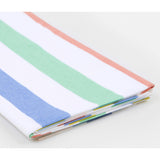 Multi Striped Paper Tablecloth