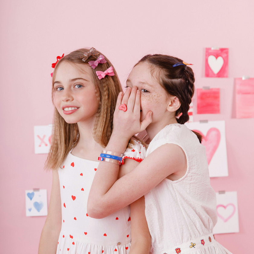 Bows Pink Shades  Hair Clips