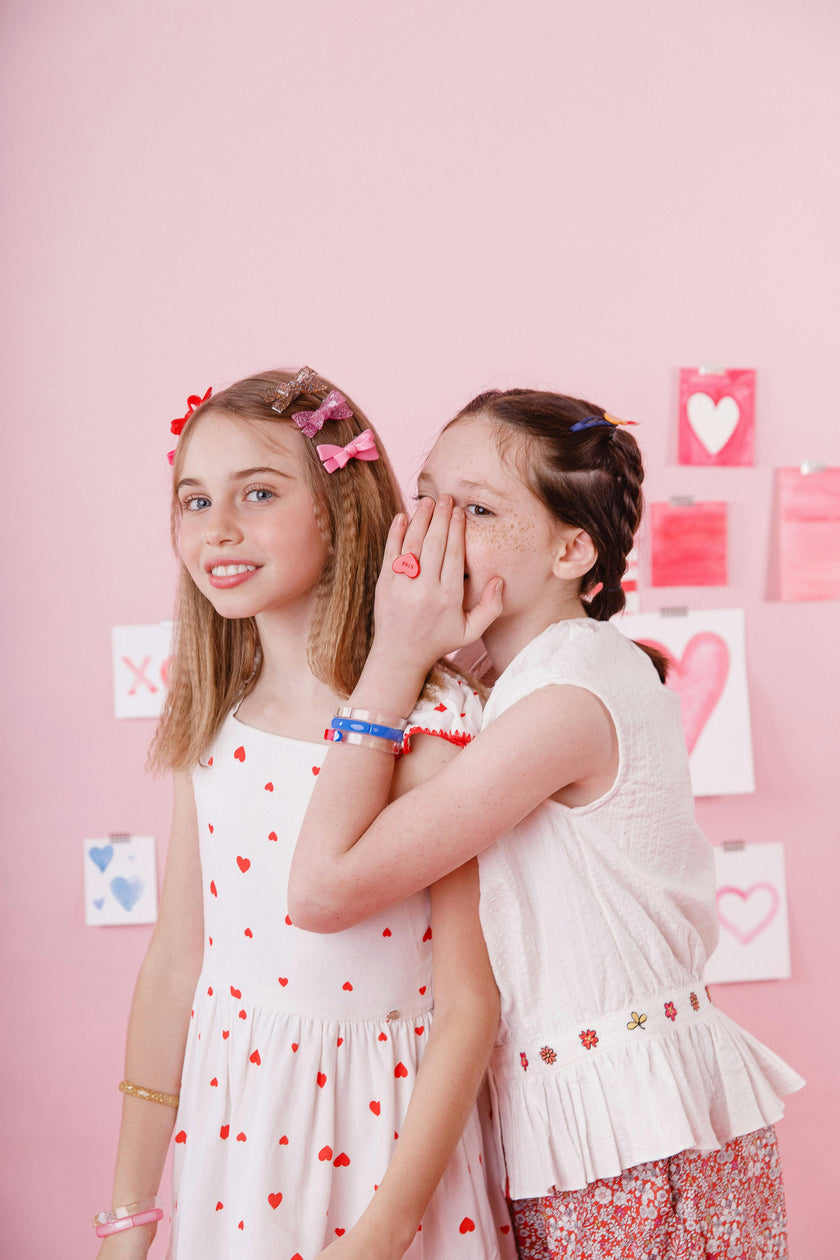 Bows Pink Shades  Hair Clips