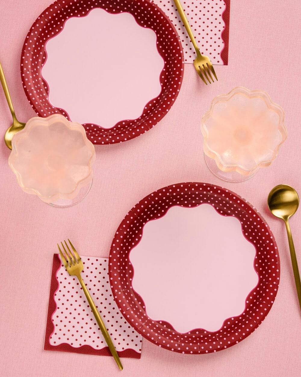 Wine Not Plates - 10 paper plates, 9in