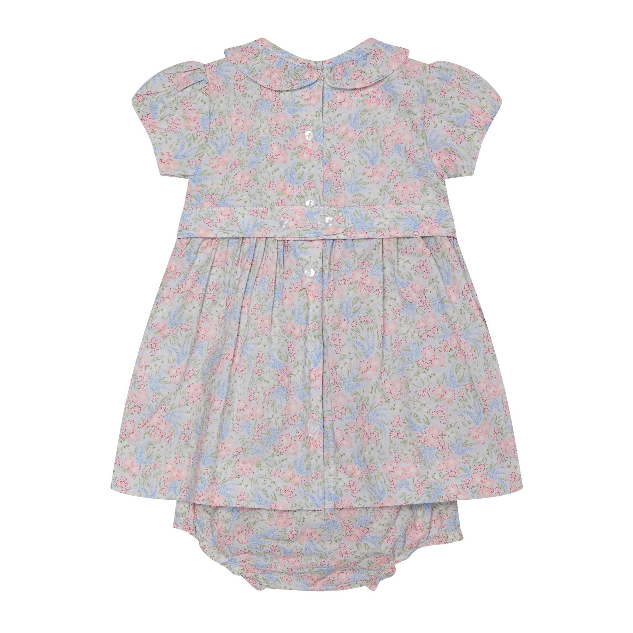 Hand-Smocked Baby Dress