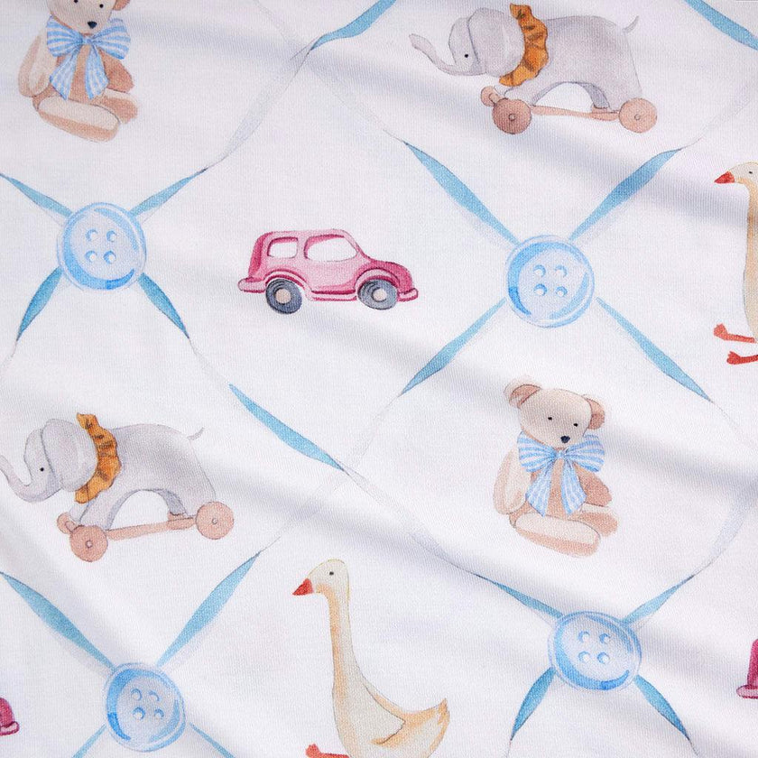 Oxford Peter Pan Collar Bubble Romper