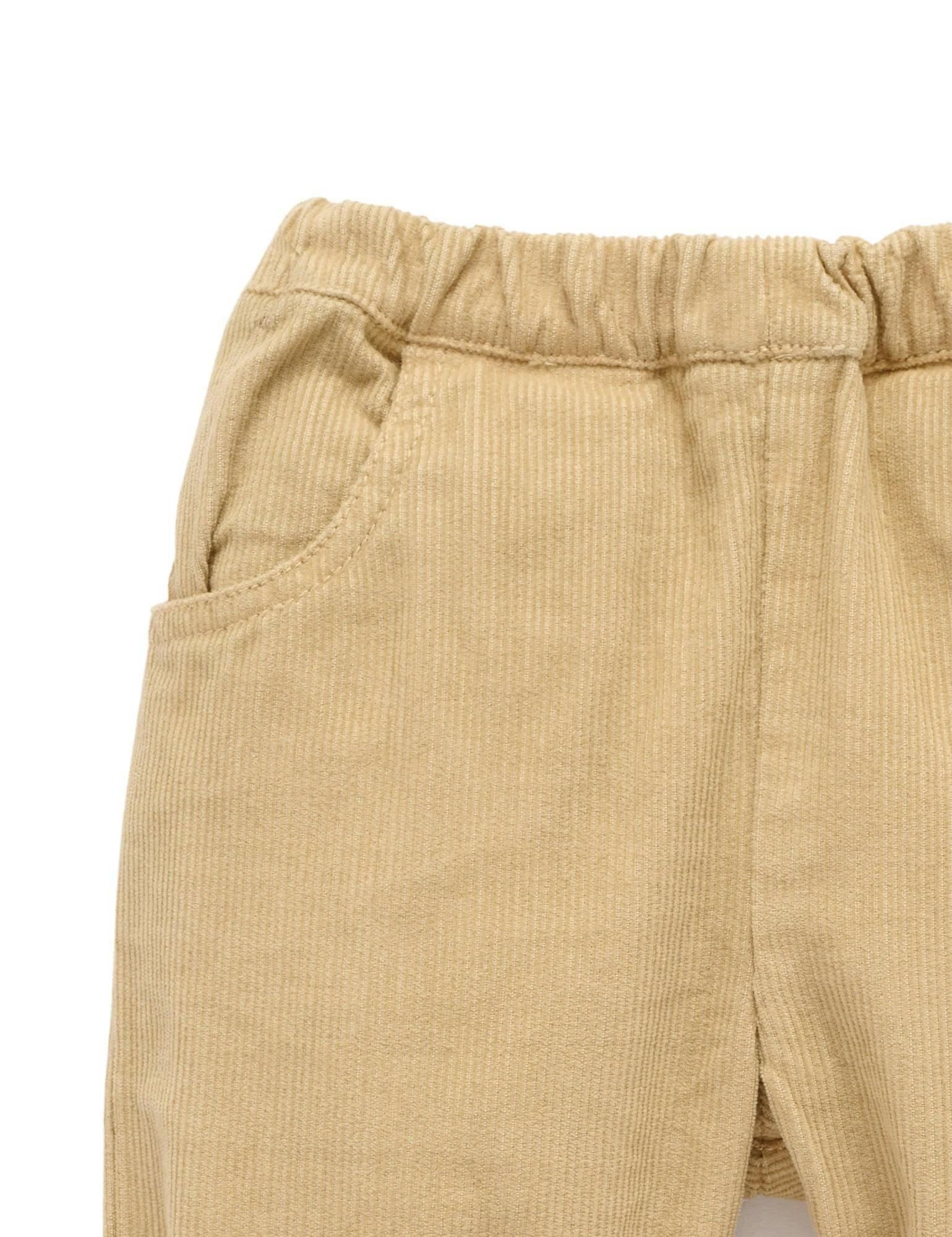Lined Corduroy Pants Mushroom