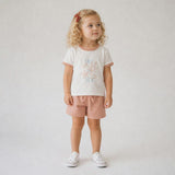 Organic Graphic Tee & Shorts Set - Beach Day
