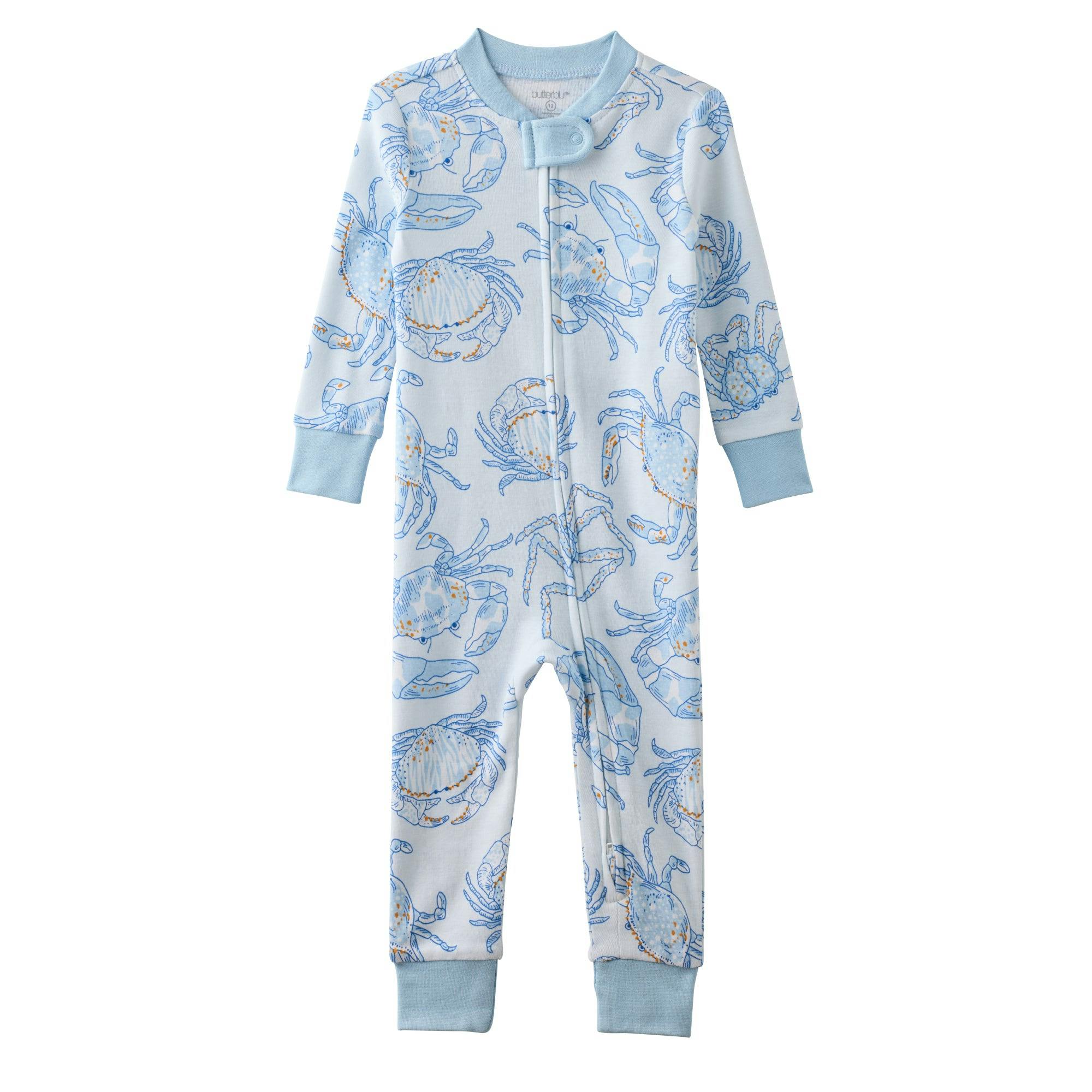 SHAWN Snug-fit Footless Baby Pajamas for Boys & Girls