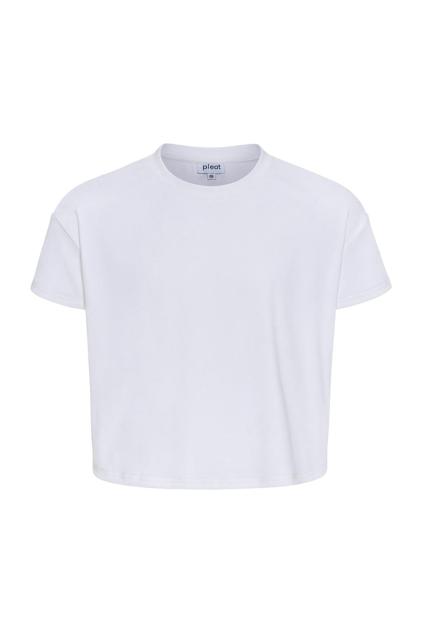 Tyler Top White Rib