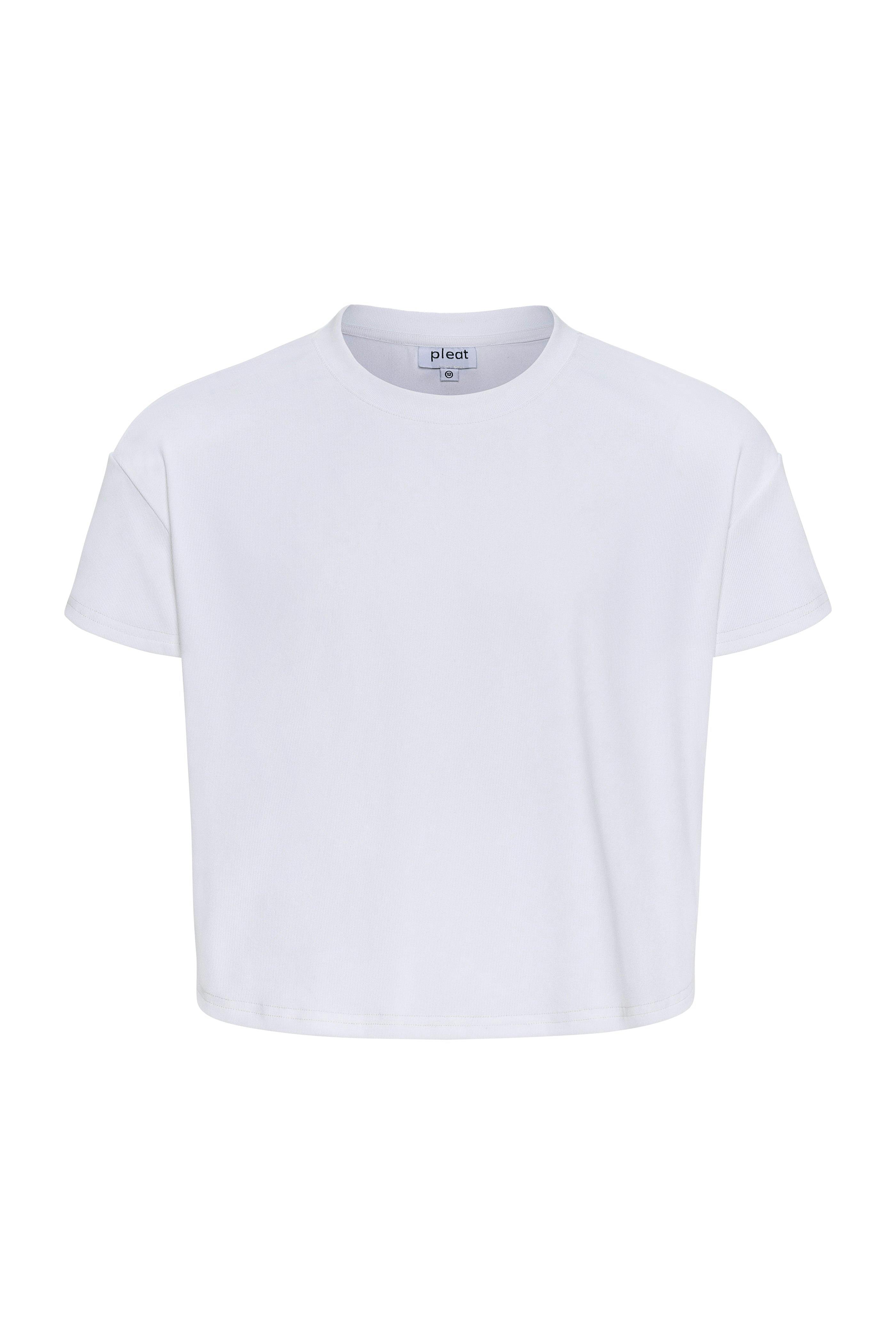 Tyler Top White Rib