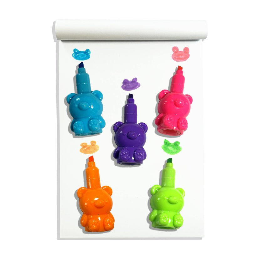 Bear Besties Stacking Highlighters - 5 Color