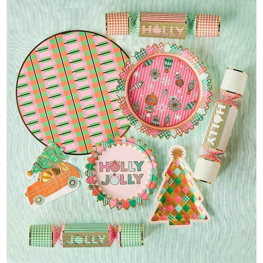 Deck the Halls Dinner Plates (10 count)
