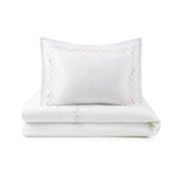 Alps Embroidered Border Crib & Toddler Duvet