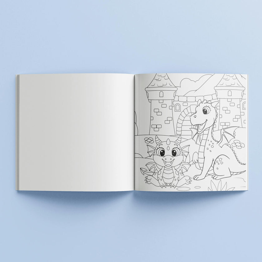 Kaleidoscope: Coloring Book - Dragon Dreams