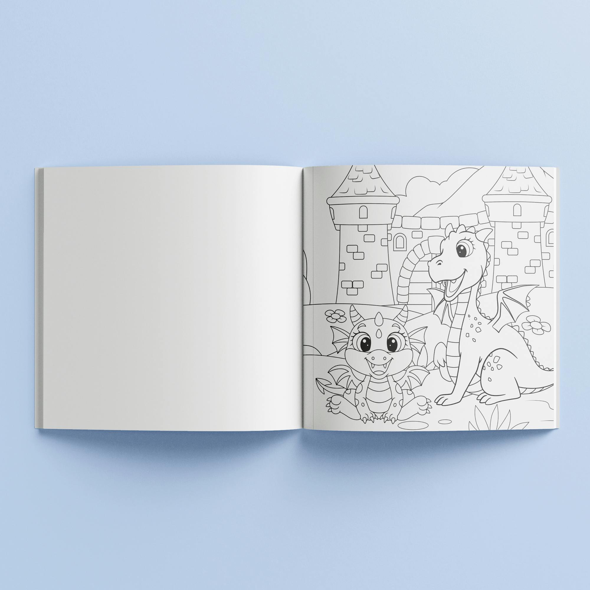 Kaleidoscope: Coloring Book - Dragon Dreams