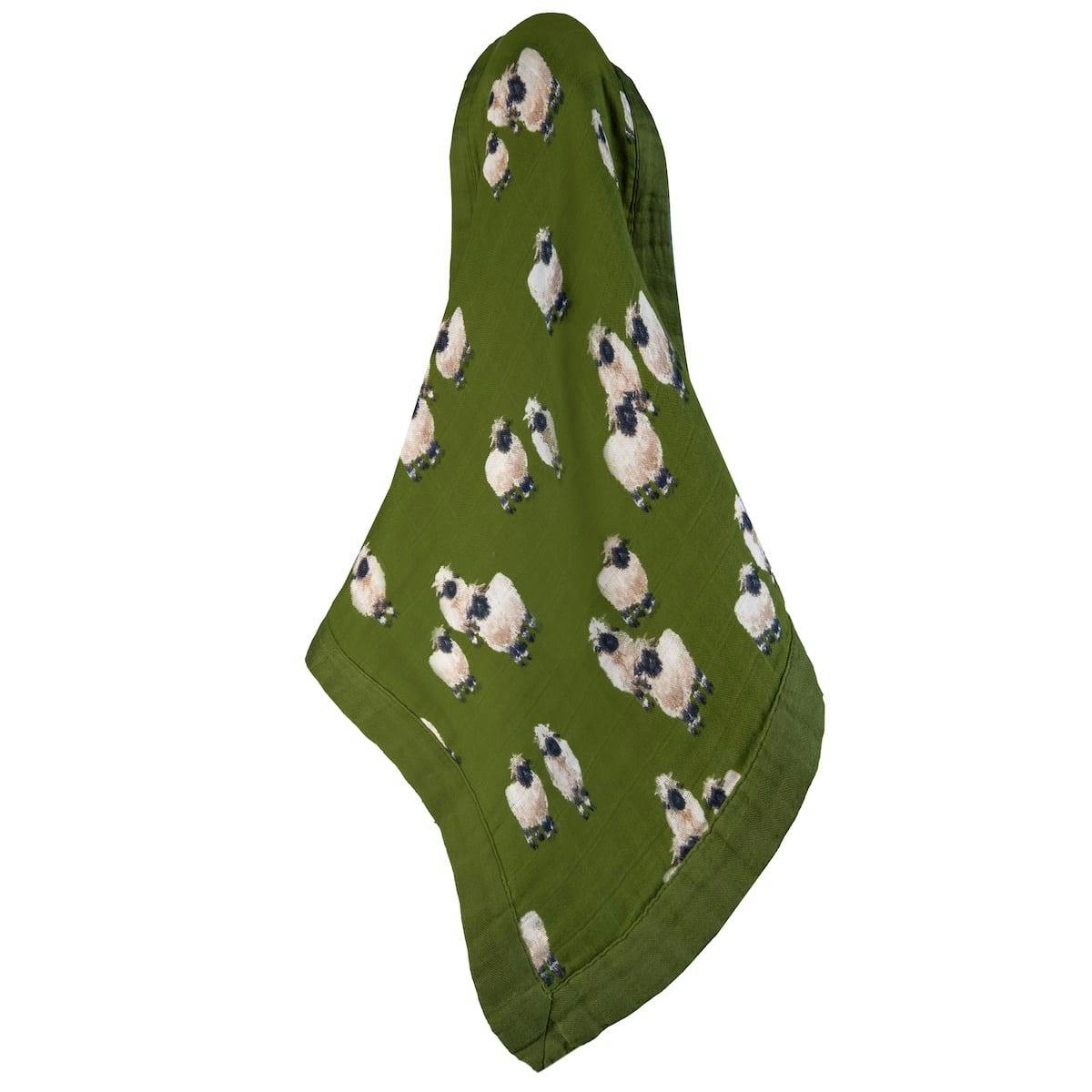 Valais Mini Lovey Two-Layer Muslin Security Blanket