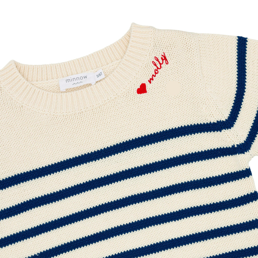 Breton Stripe Knit Sweater