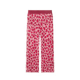 Two-Piece Sweater Set | Pink Leopard