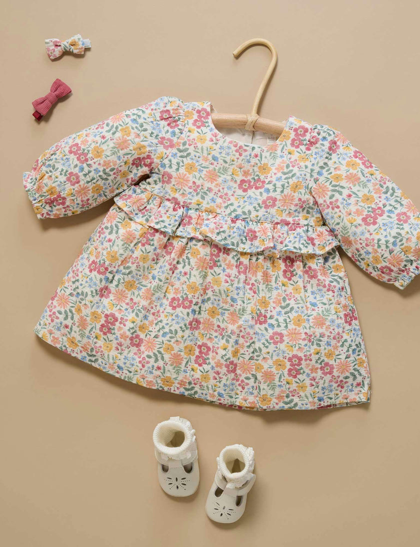 Forest Dress Wild Flower Print